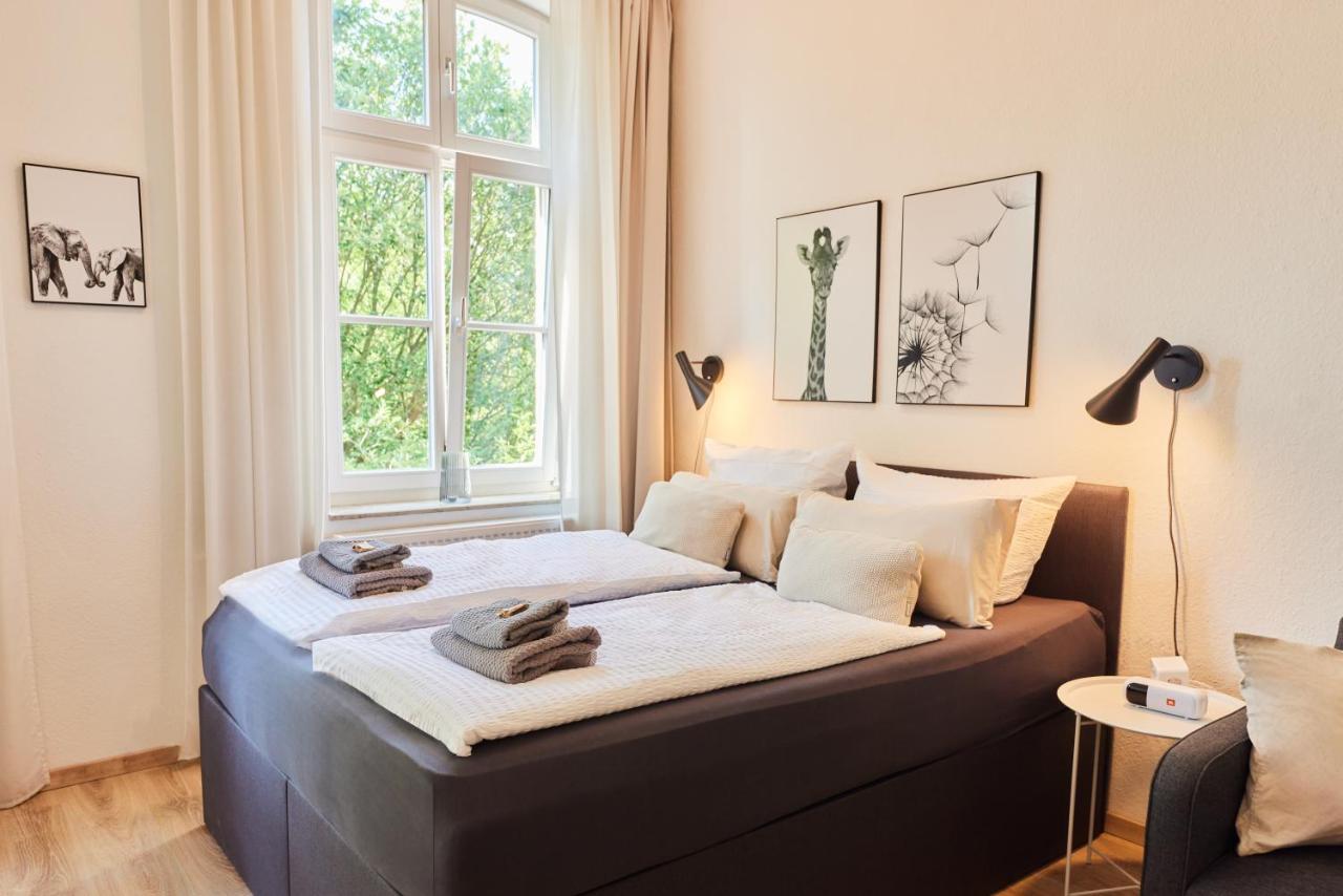 Studio3 Zentral Und Ruhig Mit Parkplatz, 5 Min Z Bali-T Und Gop, Boxspringbett บาดเอินเฮาเซน ภายนอก รูปภาพ