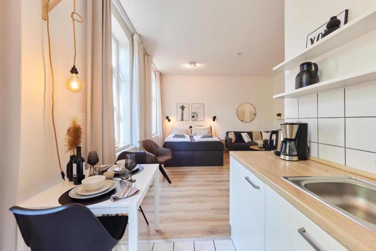 Studio3 Zentral Und Ruhig Mit Parkplatz, 5 Min Z Bali-T Und Gop, Boxspringbett บาดเอินเฮาเซน ภายนอก รูปภาพ